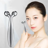 3d roller massager y shape 360 rotate thin face body shaping relaxation lifting wrinkle remover facial massage relaxation tool