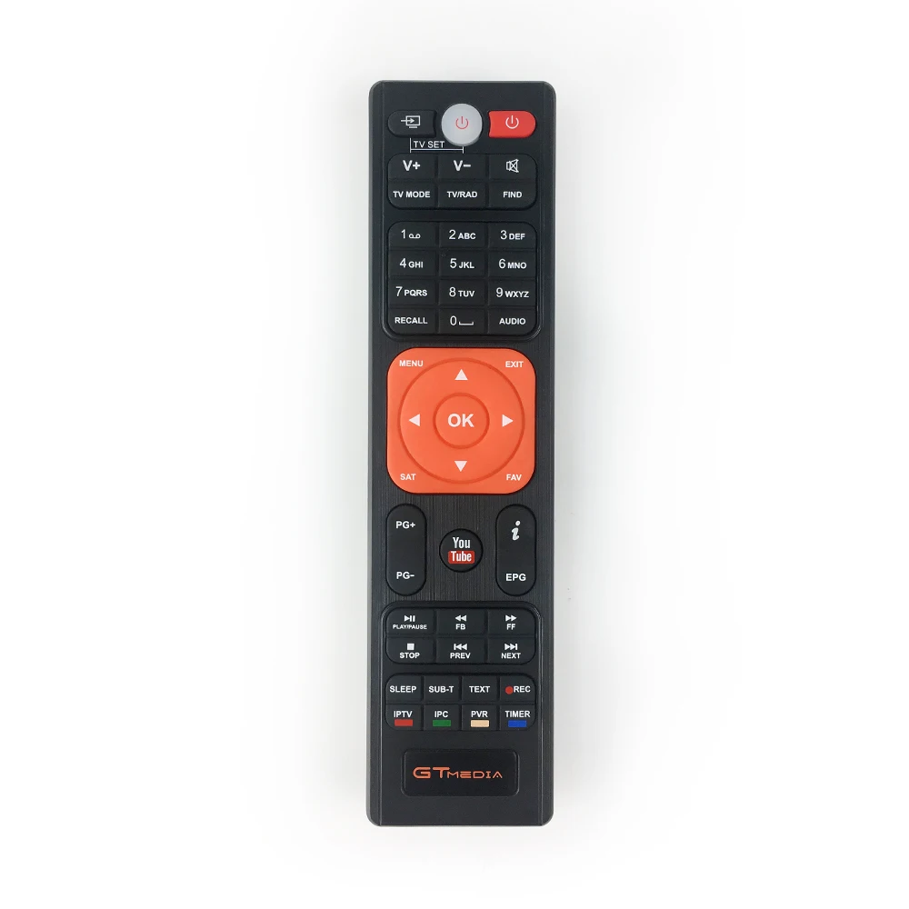 

[Genuine]HD Satellite TV Receiver Remote Control for Gtmedia v8 nova and freesat V7SHD V8 Golden V8 nova V9 Super V7 HD receptor