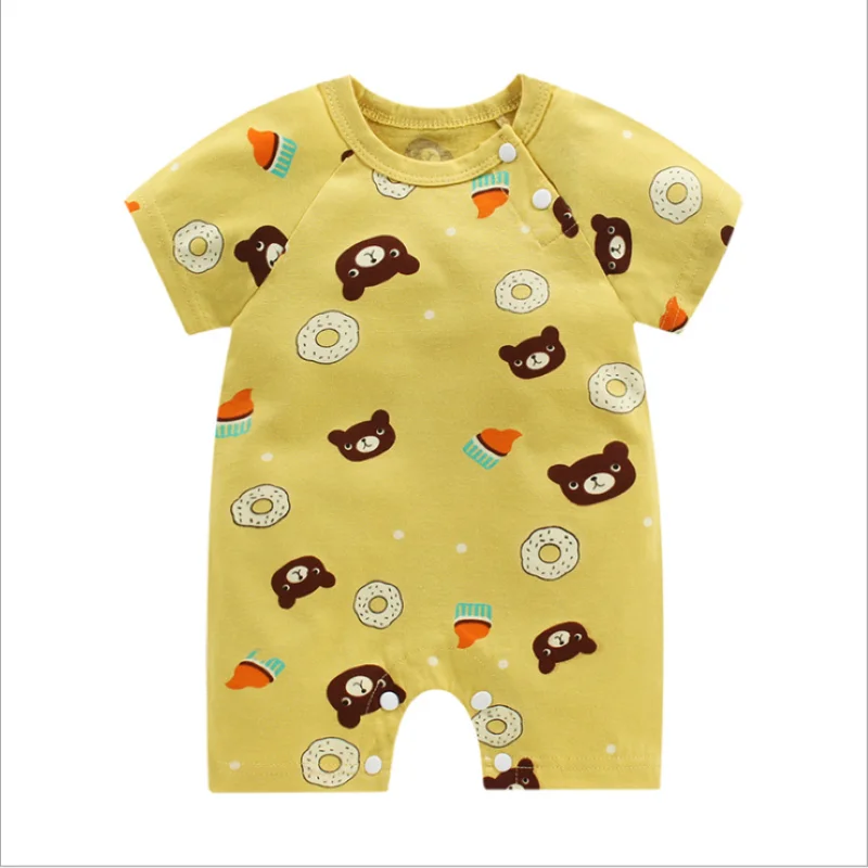 

Baby Rompers Cartoon Baby Boy Clothes Children Jumpsuit Boys Summer Infant Baby Girls Clothes for Newborn Bebes
