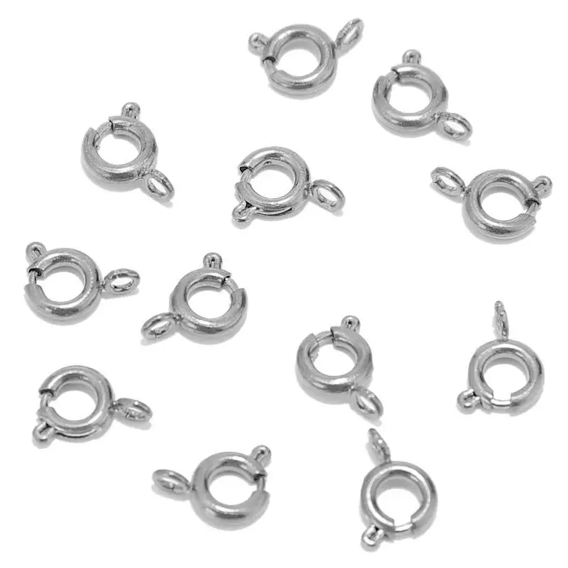 Застежки-крючки из нержавеющей стали для изготовления ювелирных изделий сделай