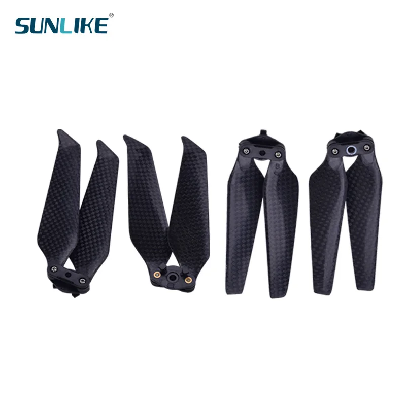 2 пары пропеллеров из углеродного волокна с низким уровнем шума 8743F складные