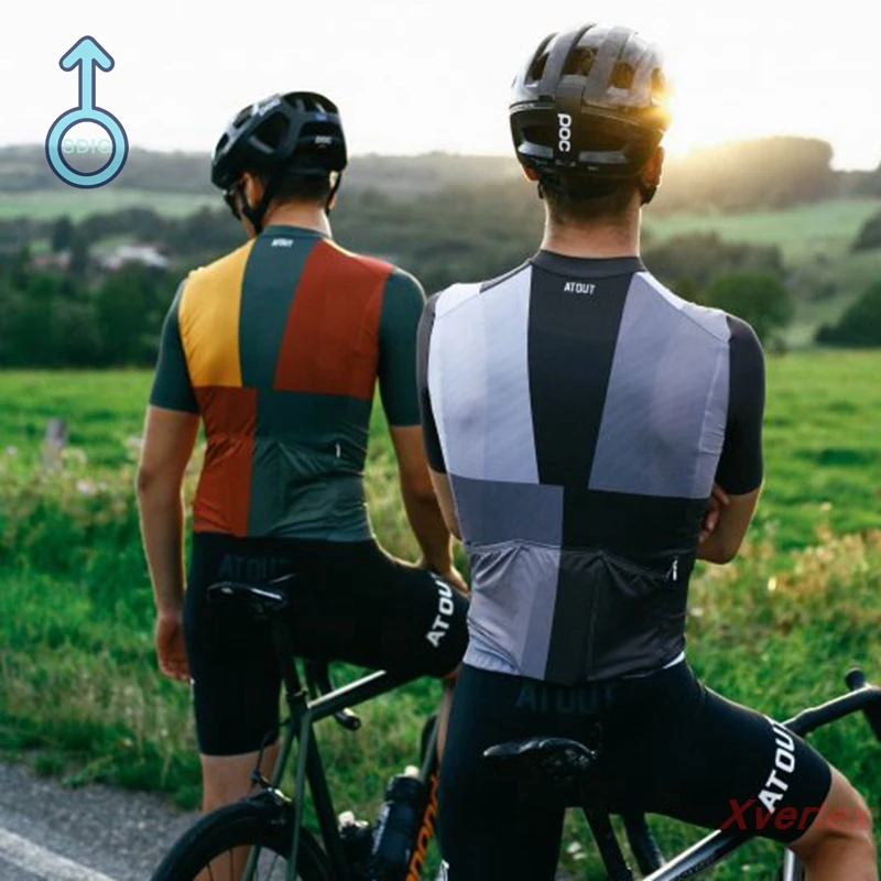 

Team Atout Art Cycling Jersey Men 2022 Latest Bicycle Tops MTB RC Creek Shirt Summer Colorful Short Sleeve Bike Wear Quick Dry