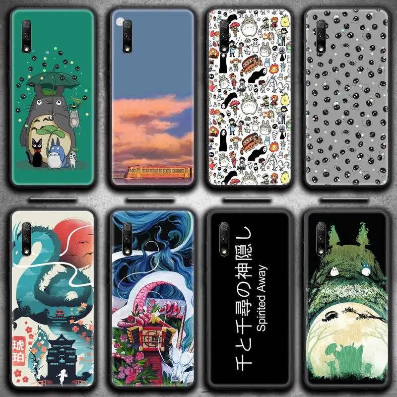 

Anime Spirited Away Phone Case for Huawei Honor 30 20 10 9 8 8x 8c v30 Lite view 7A pro