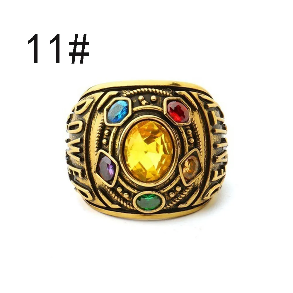 Силовое кольцо Infinity Wars бижутерия мужское с надписью Модное Новое Фирменное