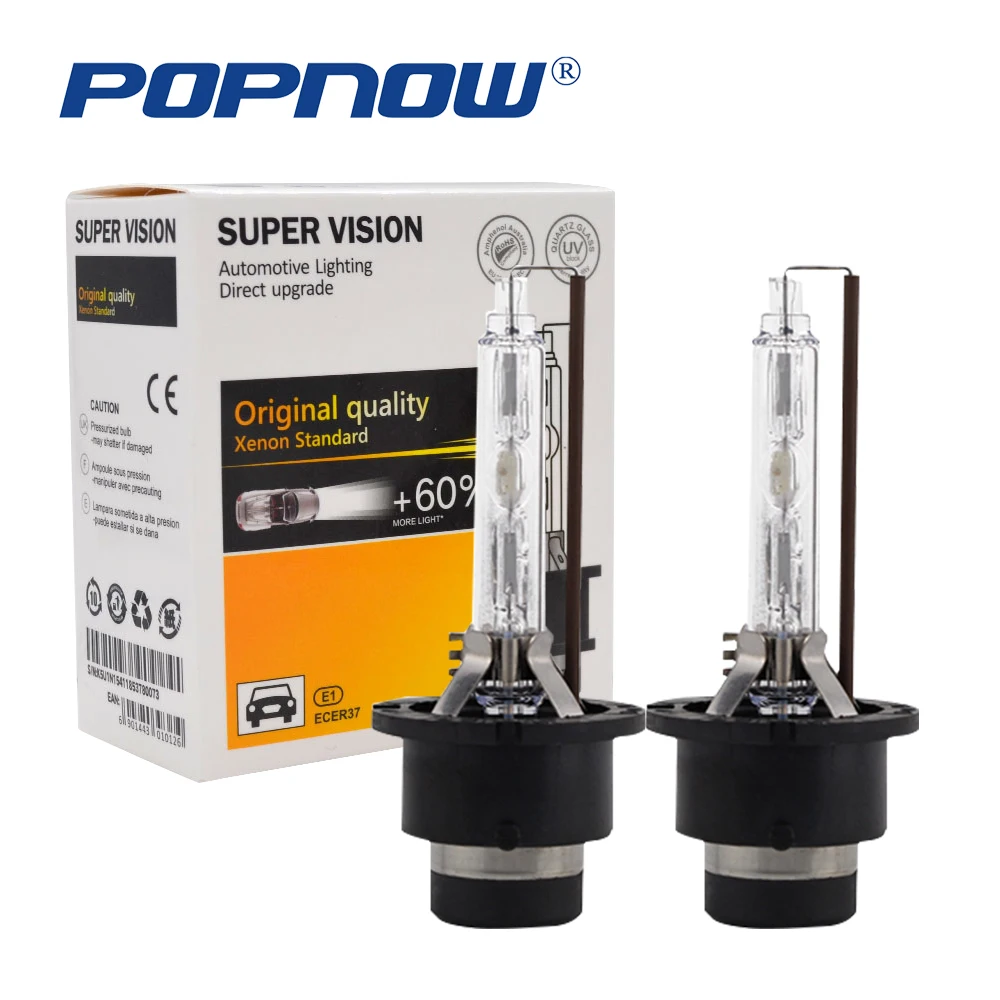 

2X D2 D2S 4300K 6000K 8000K D1S D3S D2R D4 D4S D4R D1R D3R D5S Car Xenon HID Bulb Lamp 12V 35W Xenon HID Headlight Lamp Light