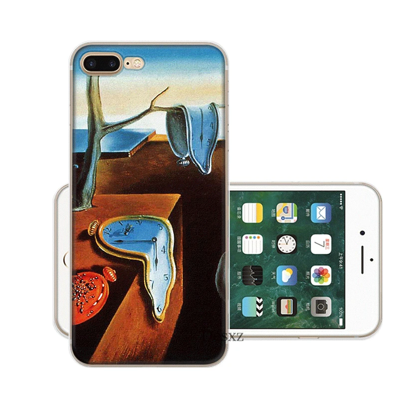 Чехол для мобильного телефона iPhone 11 Pro X XR XS Max 5 5S SE 6 6S 7 8 Plus жесткий чехол Salvador Dali |