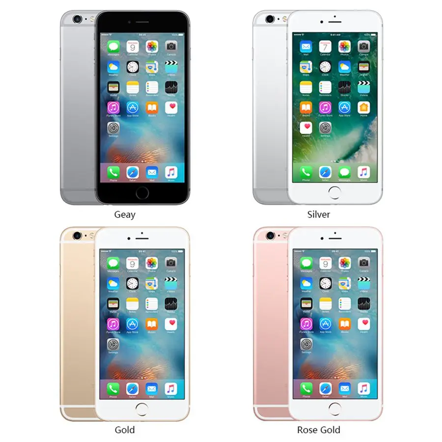 Apple iPhone 6S Plus iPhone 6S P 2GB ram 16& 32& 64& 128GB rom 5," iOS двухъядерный 12.0MP разблокированный 4G LTE мобильный телефон