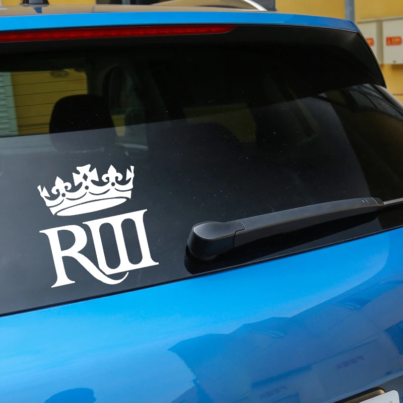 

YJZT 14.9X16.6CM King Art Window Viny Decals Waterproof Decoration Car Stickers C25-0666