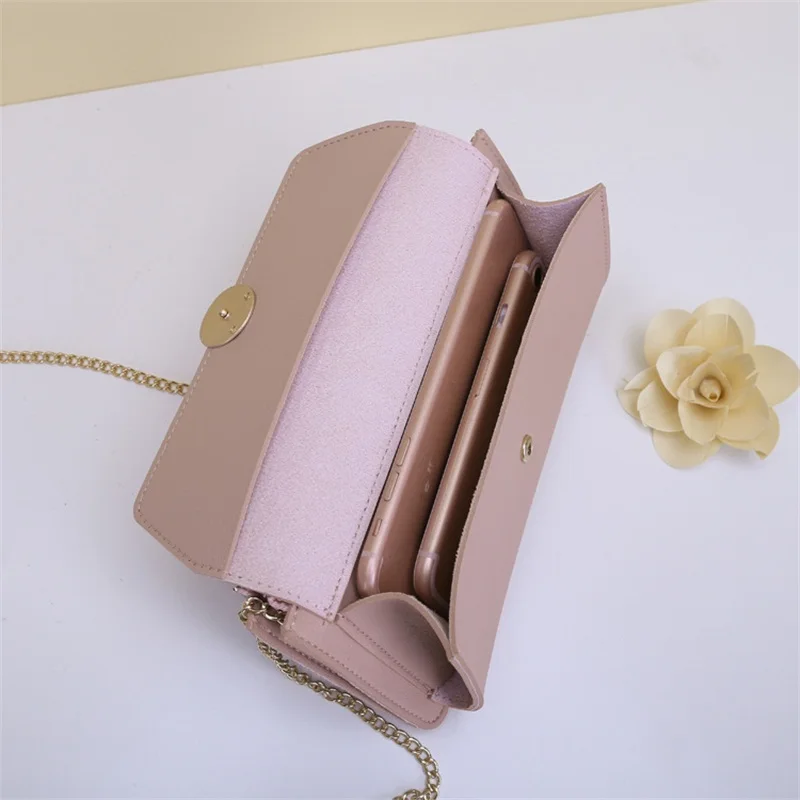 Women Leather Shoulder Wallet Cell Phone Bag Female Multifunction Coin Change Passport Purse Card Holder Clutch for Lady Girls