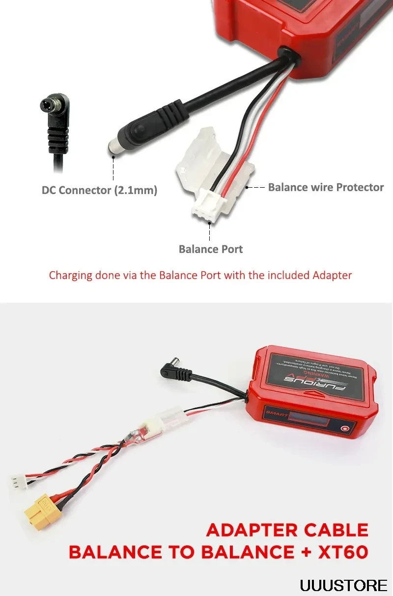 

FuriousFPV Smart Power Case V2 18650 8V Constant Output With OLED Display for FPV Fatshark Goggles RC FPV Drone
