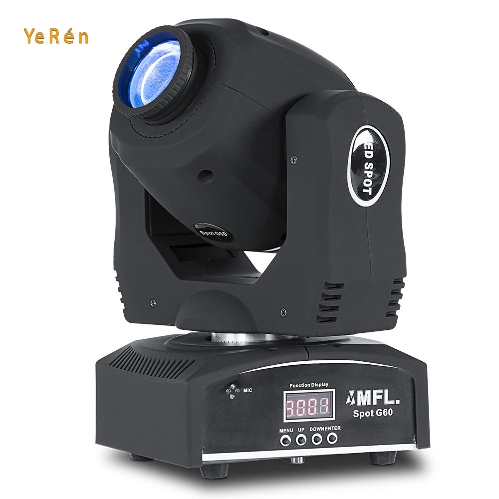 Вращающийся головной свет MFL G60 60 Вт Auto DMX 512 звуковой активный основной/ведомый