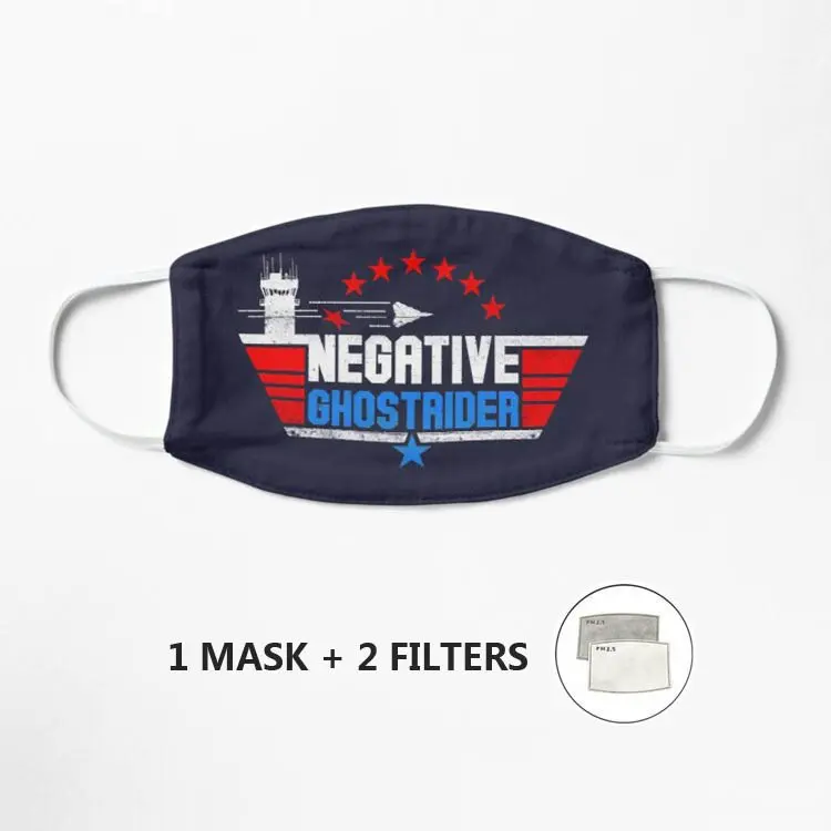 Дышащая многоразовая защитная маска PM2.5 с эффектом негативного призрака Райдера