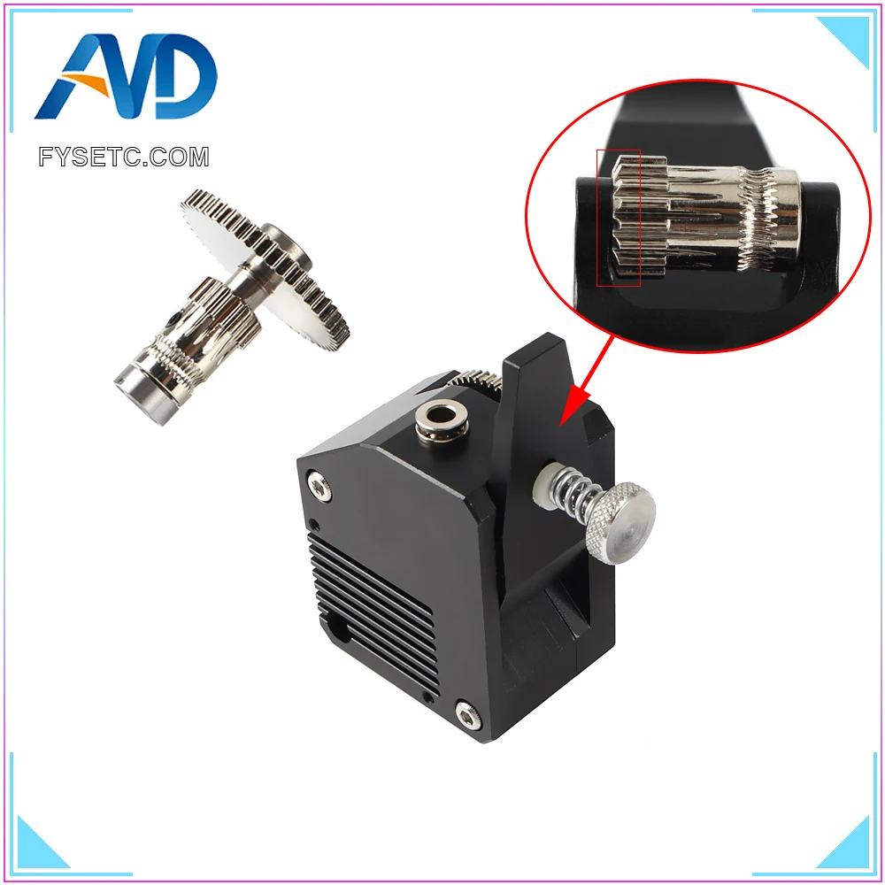 BMG полностью металлический экструдер левого правого клонированного экструдера