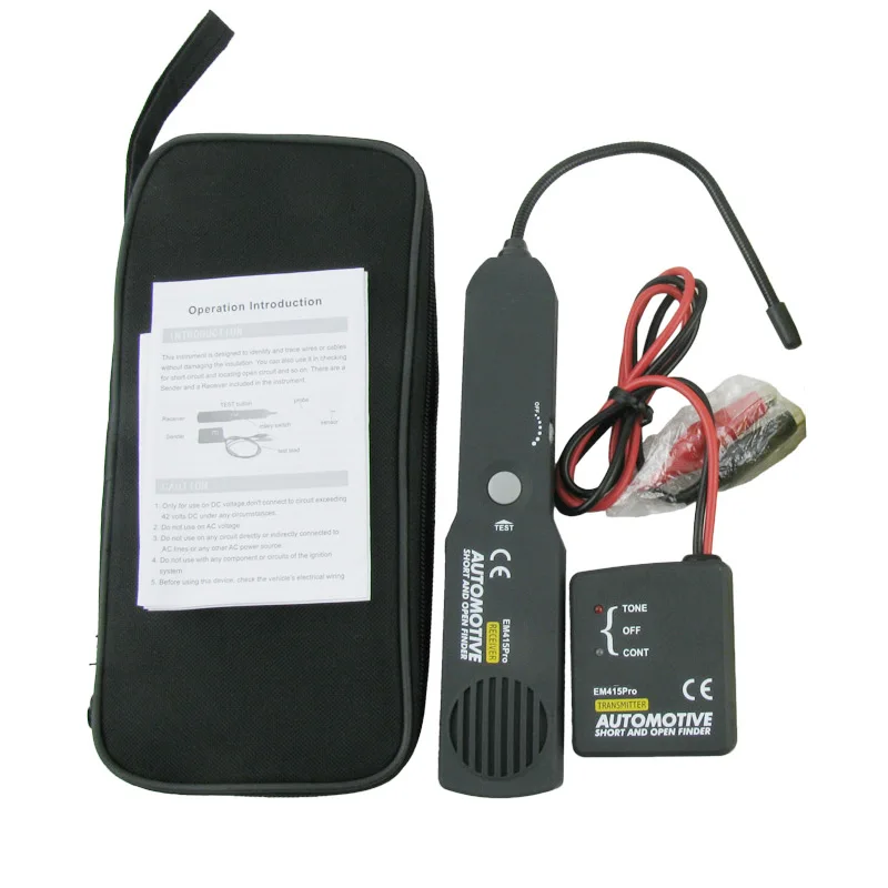 Для EM415 Pro Car Circuit Scanner открытый и короткий Dc тестер цепи кабель Трассировка