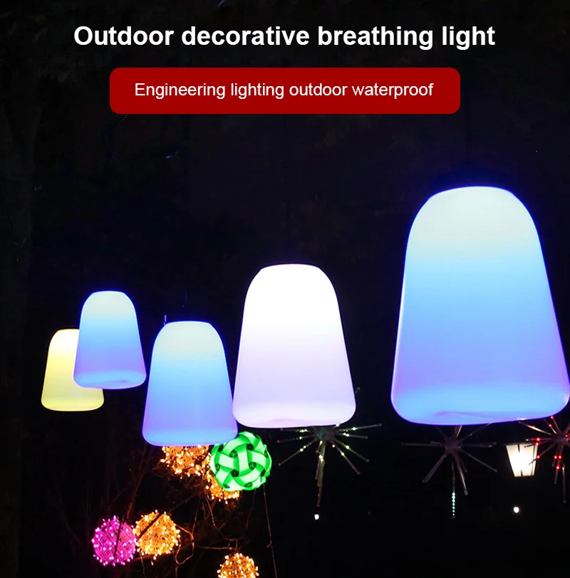 

LED Night Light Color Changing Light Outdoor Garden Lights Landscape Market Forest Breathing Lamp Starry Sky Colorful Outdoor