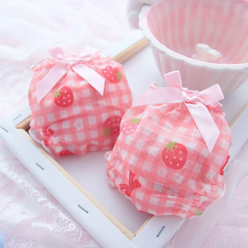 Милое школьное нижнее белье для девочек сексуальное дышащее Сетчатое в японском