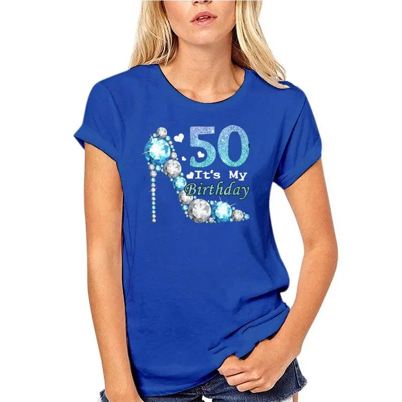 

Men T Shirt 50 It S My Birthday 1969 50th Birthday G Women T-shirt Release Funny Clothing Short Sleeve Print Men Brand Top Tee