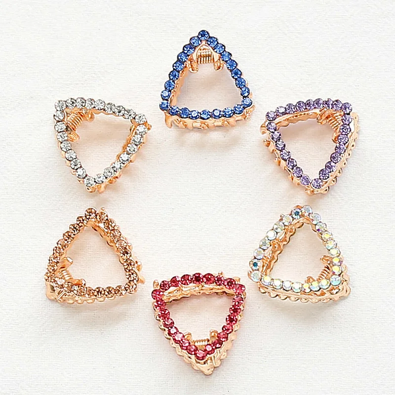 Модные стразы Шпилька для женщин металлические геометрические выдалбливают