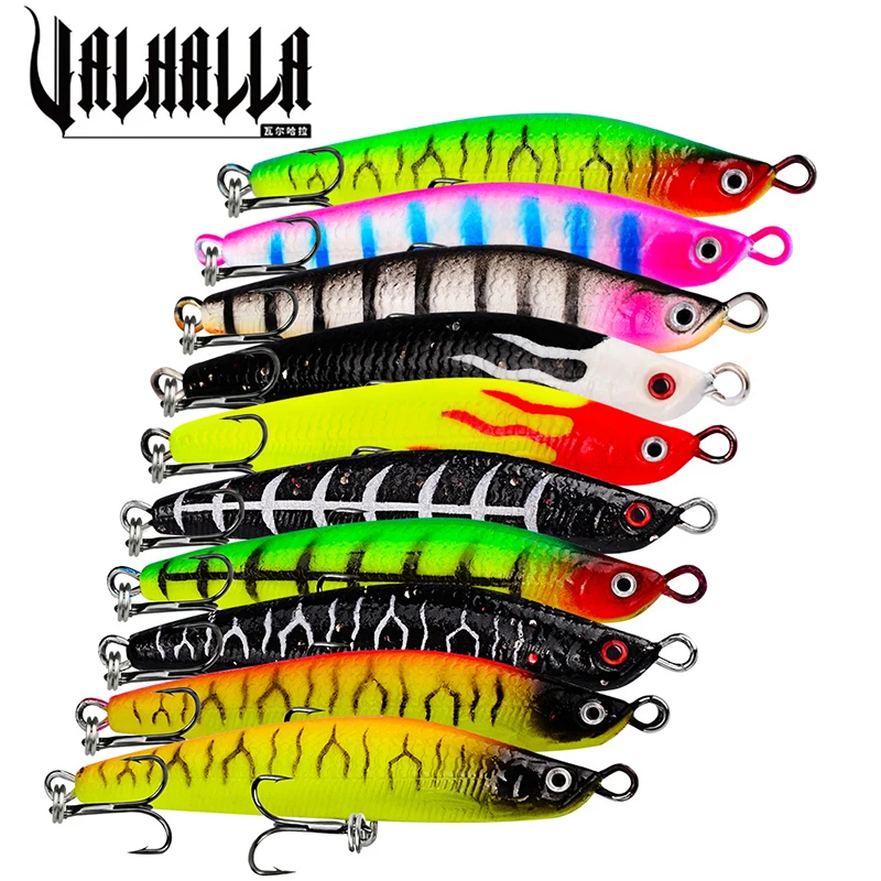 Вальгаллу джиг приманки 1 шт. рыболовная приманка 8 см 3 15 &quot/18 5 г 0 65 oz #