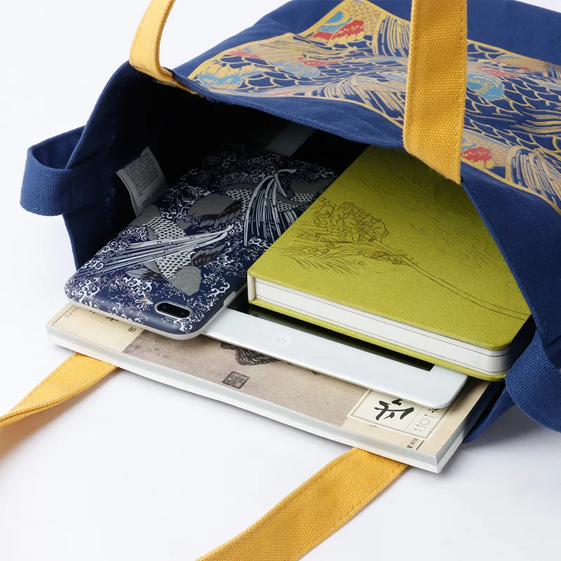 

Xiangrui Theme Canvas Bag Shoulder Bag Canvas Bag Official Birthday Gift of The Imperial Palace Handbags Women Bags Designer