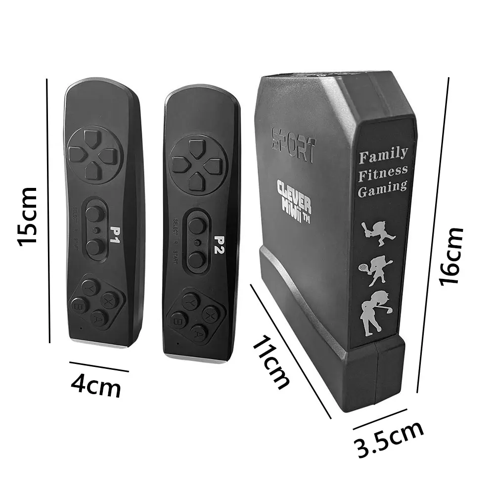 

Somatosensory Game Console HDMI-compatible Output to TV HD w/2 Controllers Wireless Sport Motion Sensing Game Console