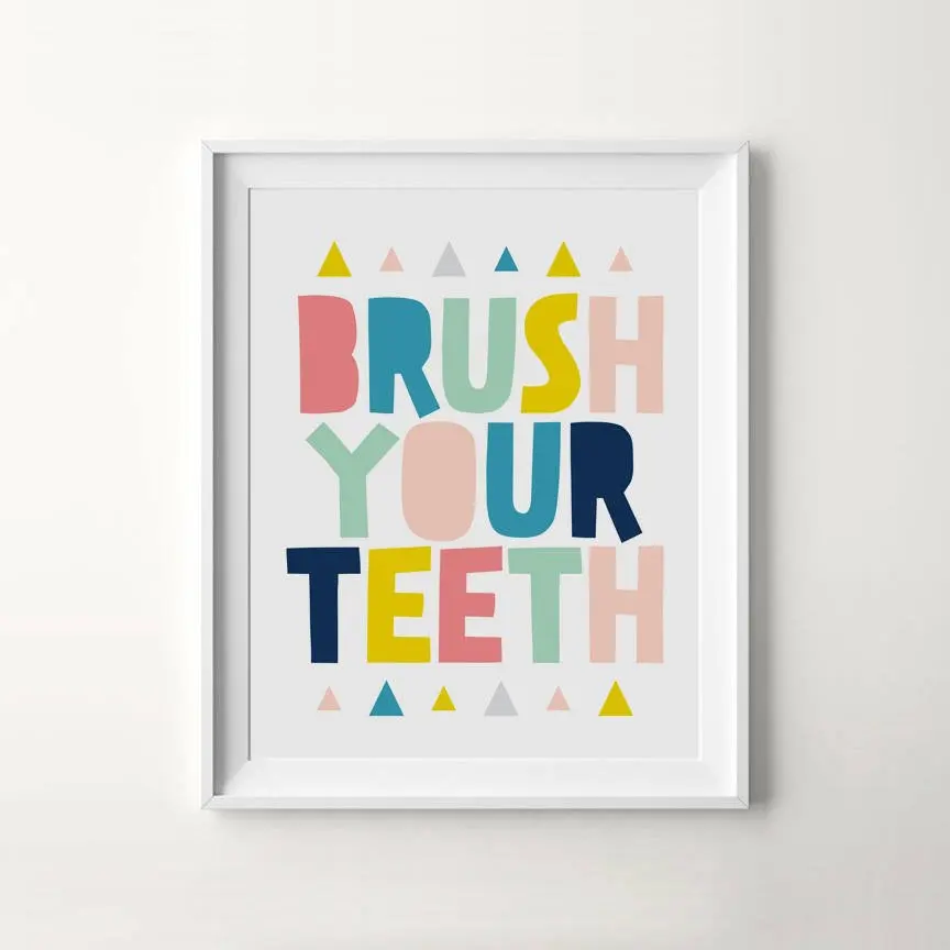 Настенные картины с цитатами в ванную комнату красочные украшения для детской