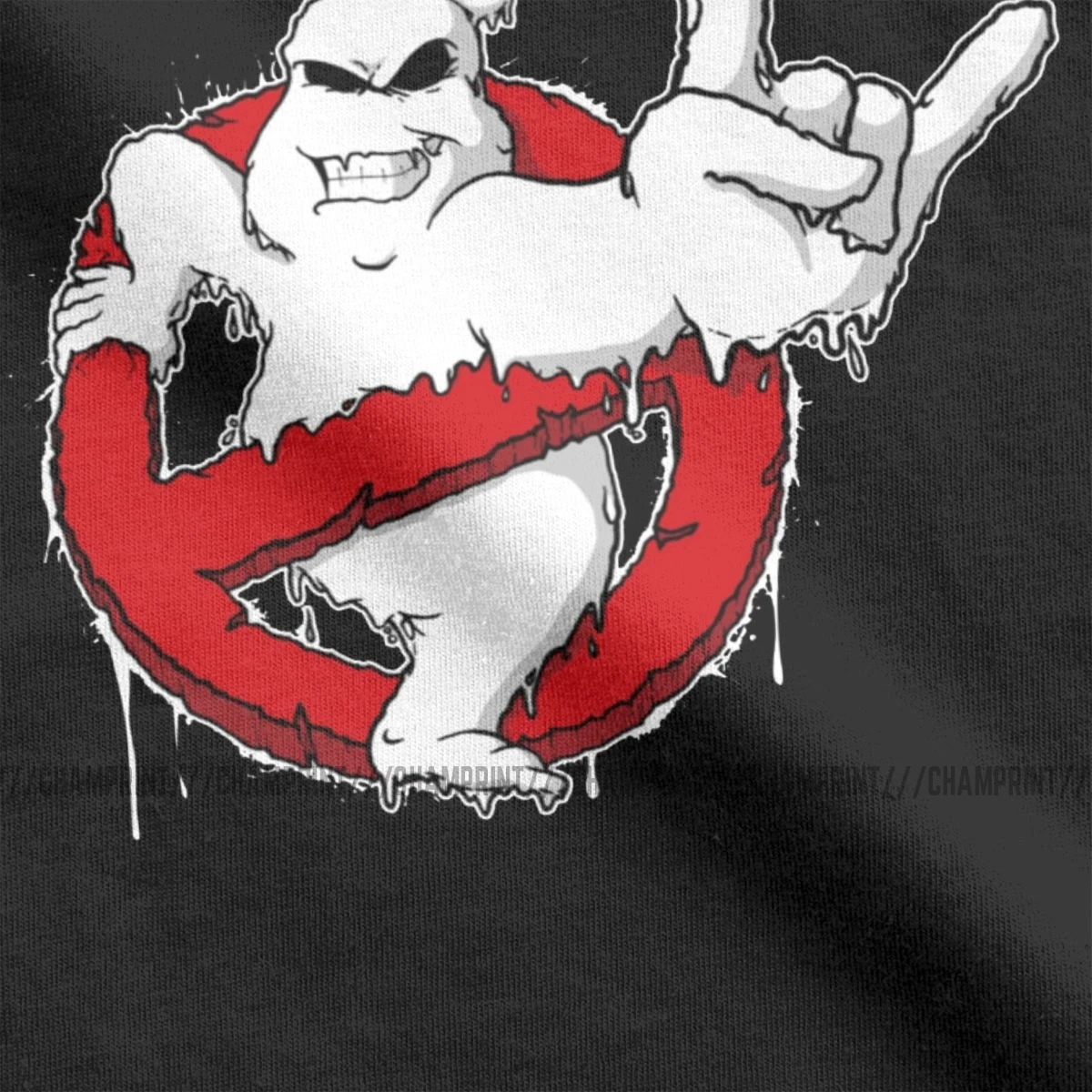 Охотники за привидениями рога футболки для мужчин фильм хипстер Чистый хлопок