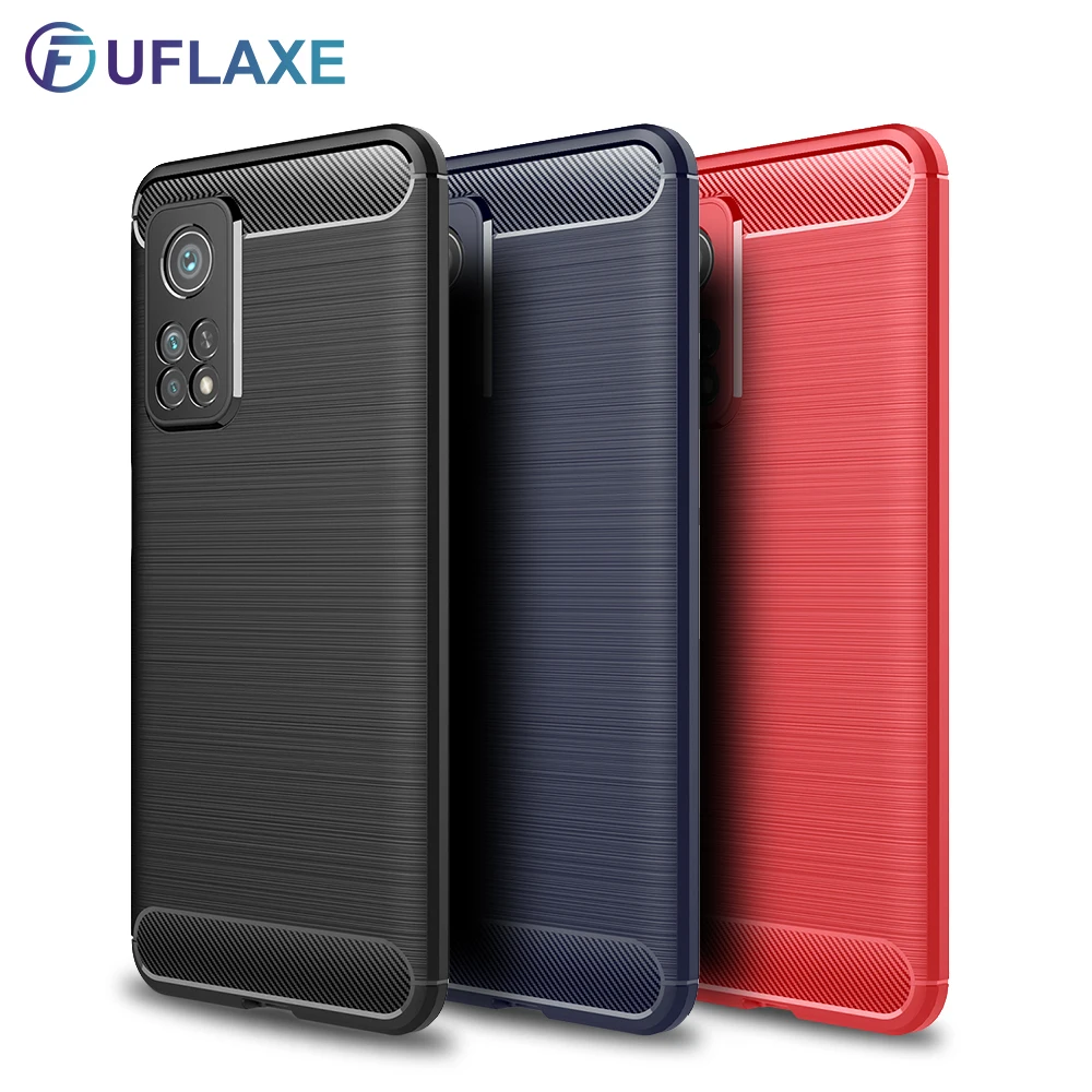 

UFlaxe Luxury Soft Silicone Case for Xiaomi Mi 10T Pro Lite 5G Shockproof Ultra-thin Cover Mi Note 10 Pro Mi 10i 10S Ultra