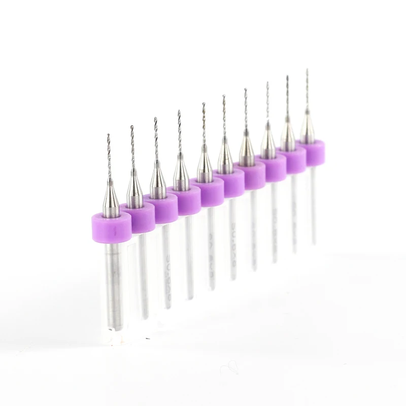 XCAN 10 шт./партия 0,6 мм импортные, карбидные сверла PCB, печатная плата, мини-сверлильный набор с ЧПУ