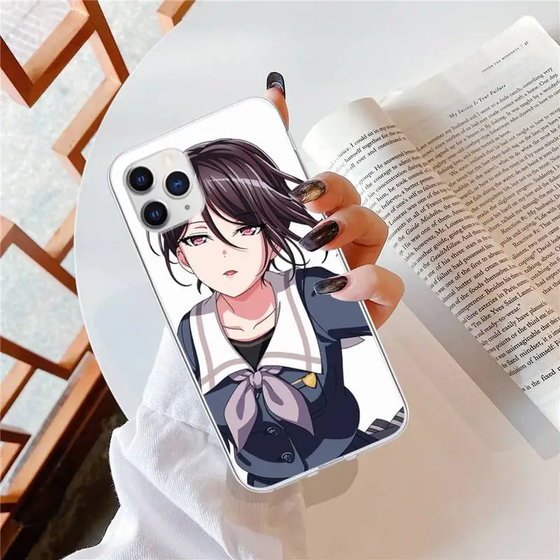 

Yashio Rui BanG Dream Phone Case For iPhone 6 7 8 Plus 11 12 ProMax X XR XS Max SE Soft cover