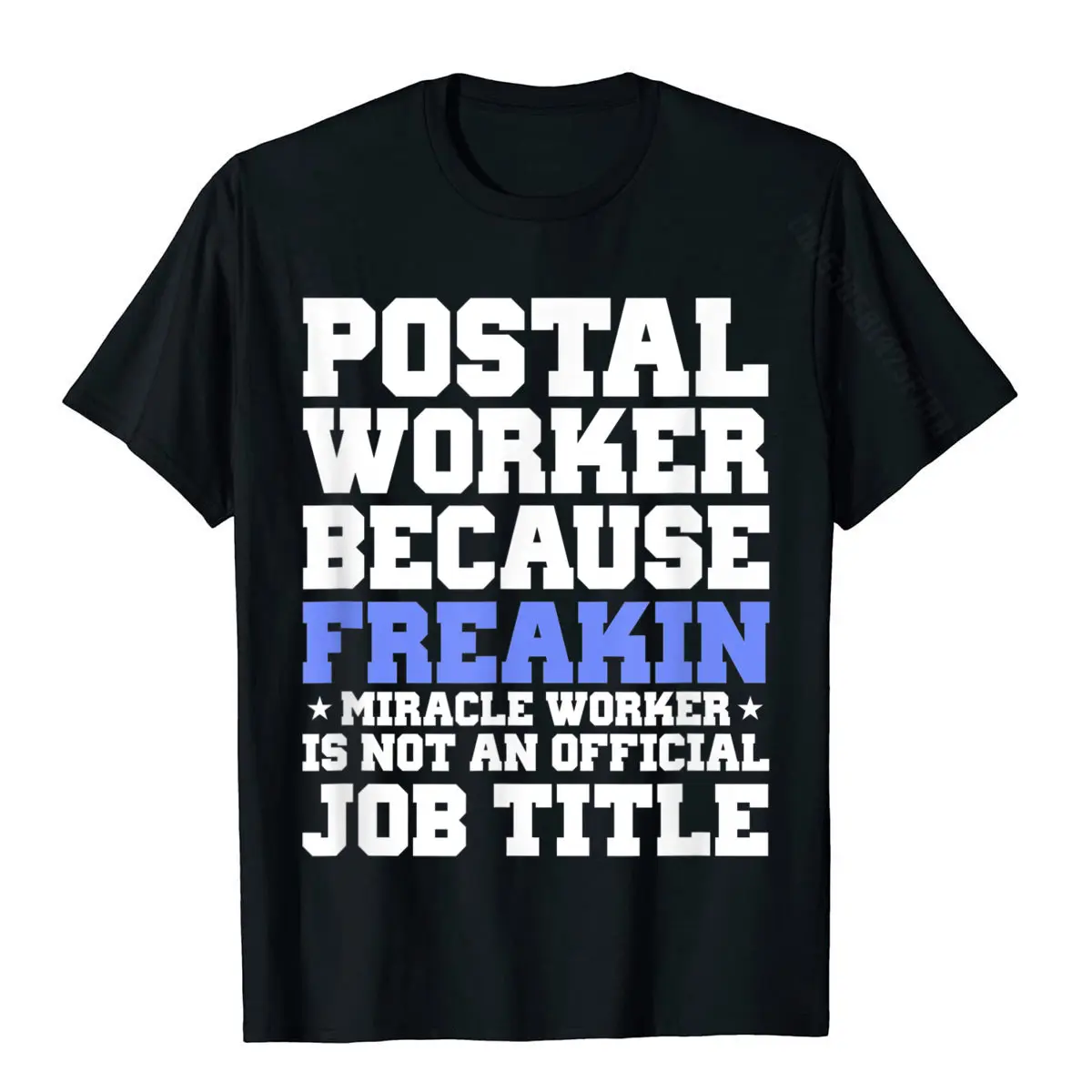 Забавная футболка почтового работника чудо-рабочих почтовая служба футболки с