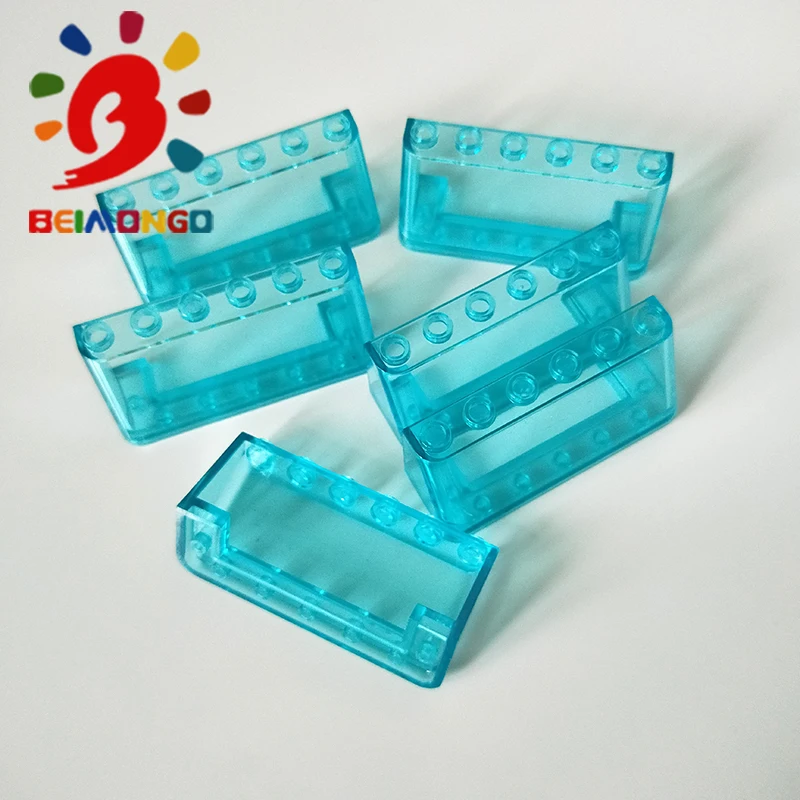 Бесплатная доставка! BEIMONGO строительные блоки MOC ветровое стекло 2x6x2 окно 20 шт DIY