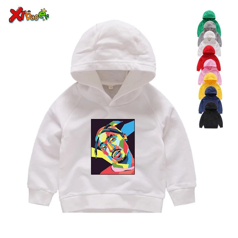 Children's Hoodies Kids Hip Hop Sweatshirts Baby Cotton Pullover Tops Girls Hoodied Boys Winter Long Sleeves Clothes Outfit New | Детская