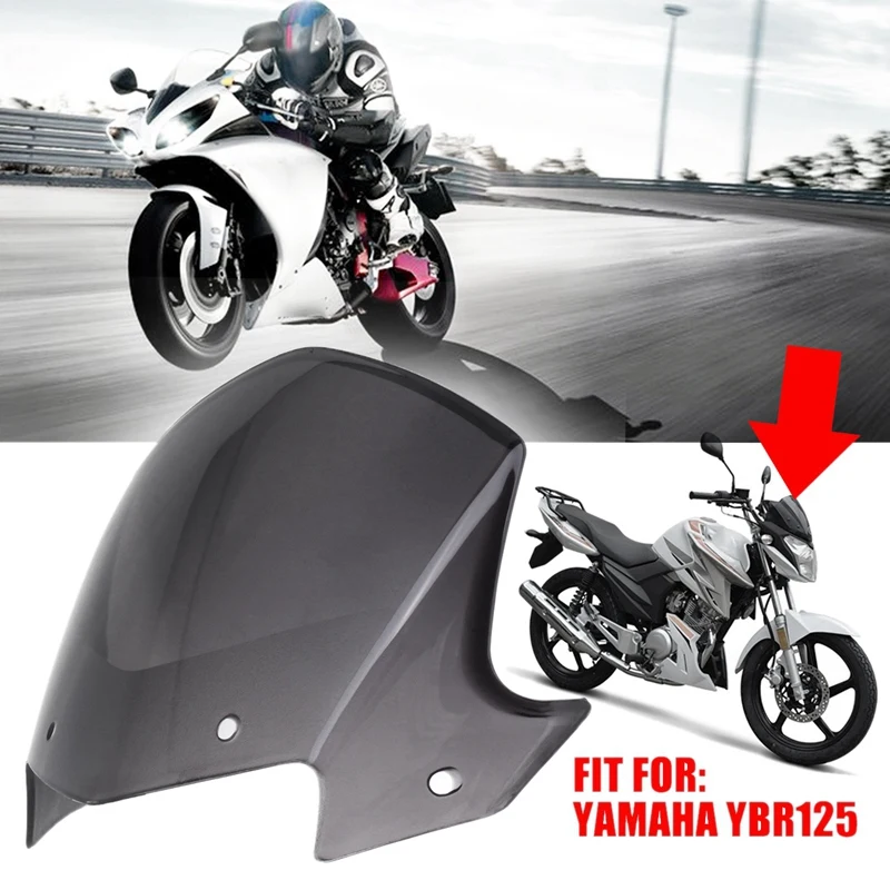 Обтекатель фары мотоцикла прозрачный коричневый лобовое стекло для Yamaha Ybr 125