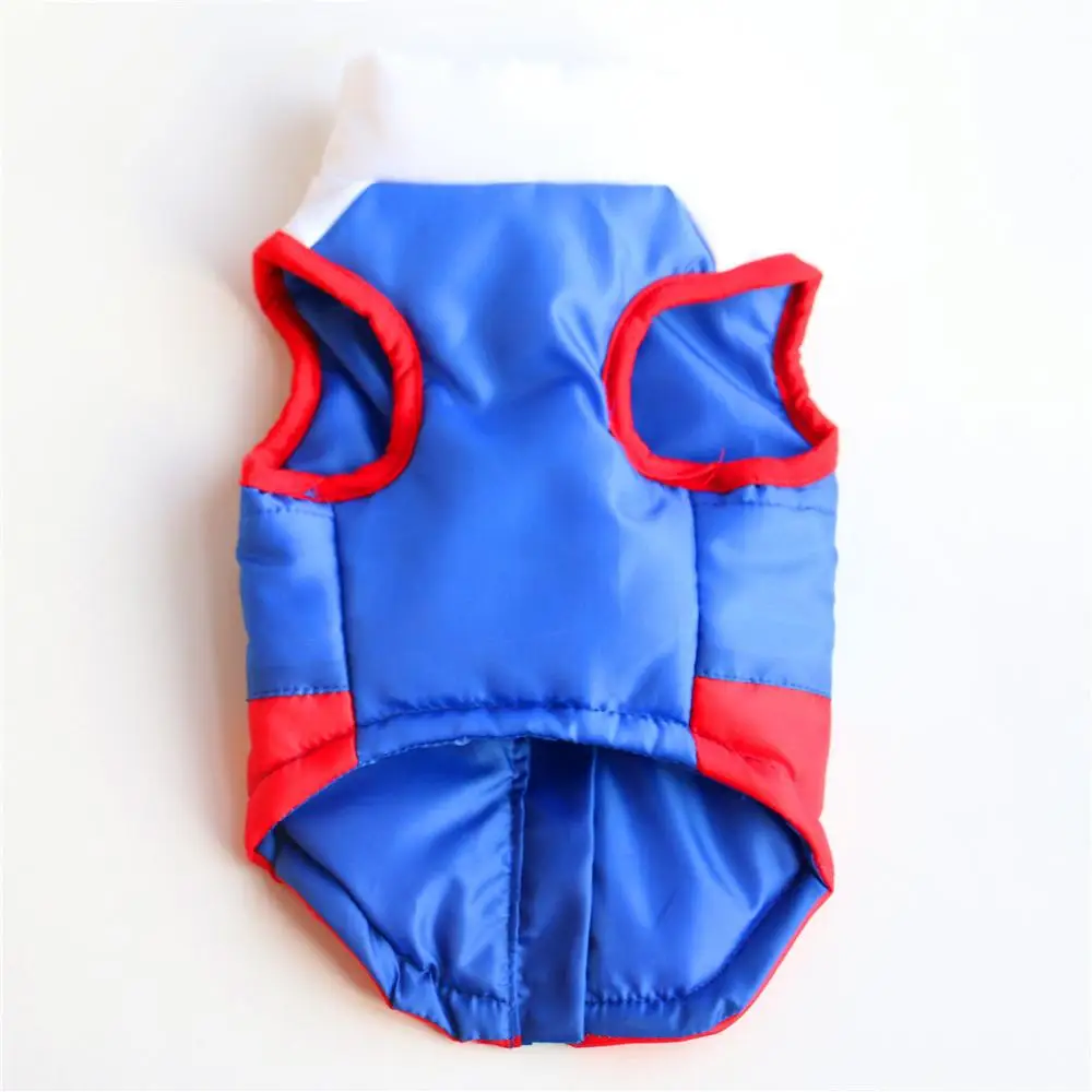 

Teddy/Vips Dog Winter Clothing Padded Jacket Vest Size XS-XL Pet Out Hauling Buckled Zipper