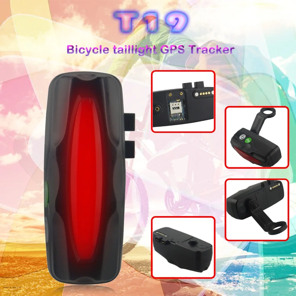 Водонепроницаемый GPS трекер T19 специально разработан для городского велосипеда