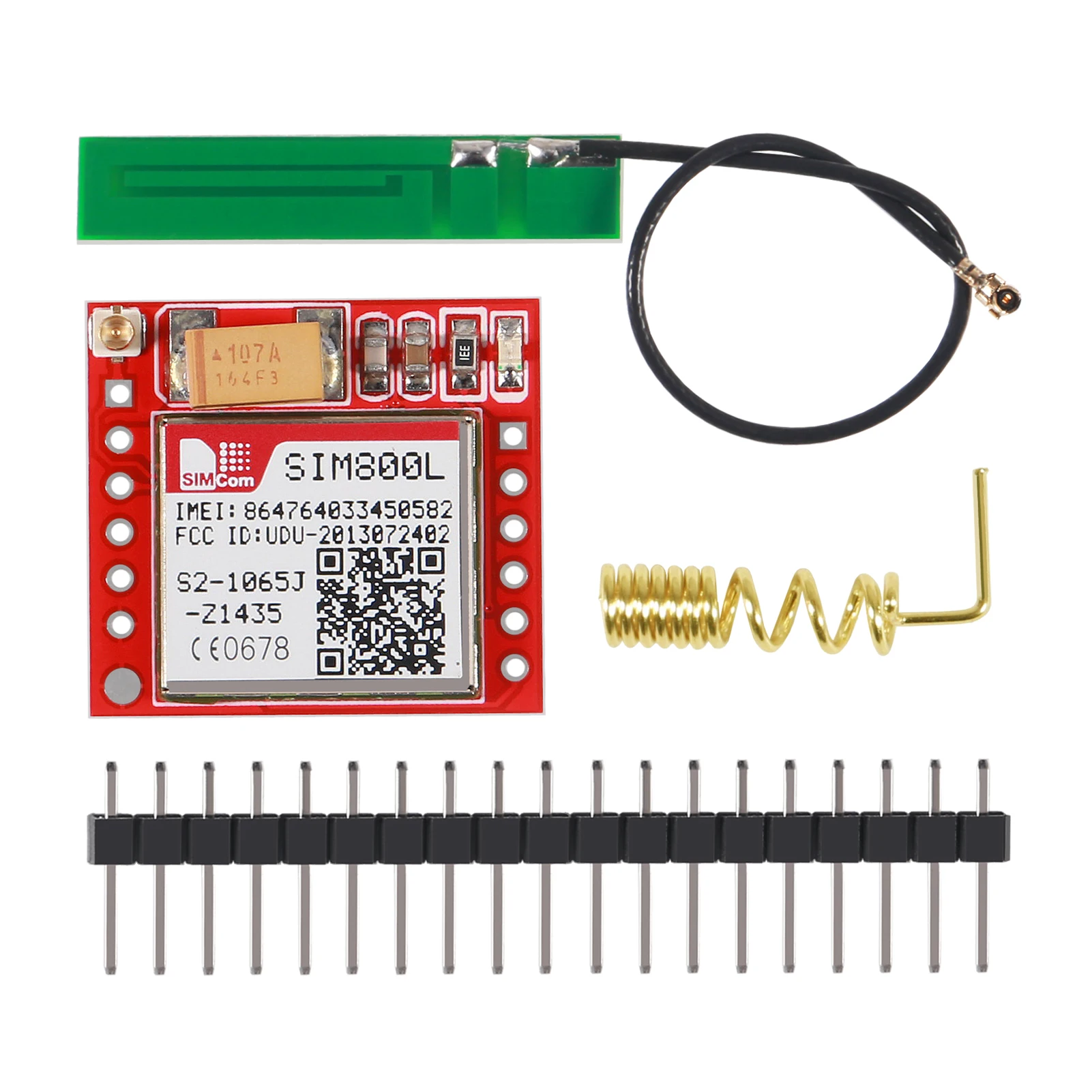 SIM800L GPRS GSM модуль Micro SIM карта ядро четырехдиапазонный TTL последовательный порт