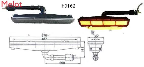 Горячая Распродажа газовая энергосберегающая инфракрасная керамическая