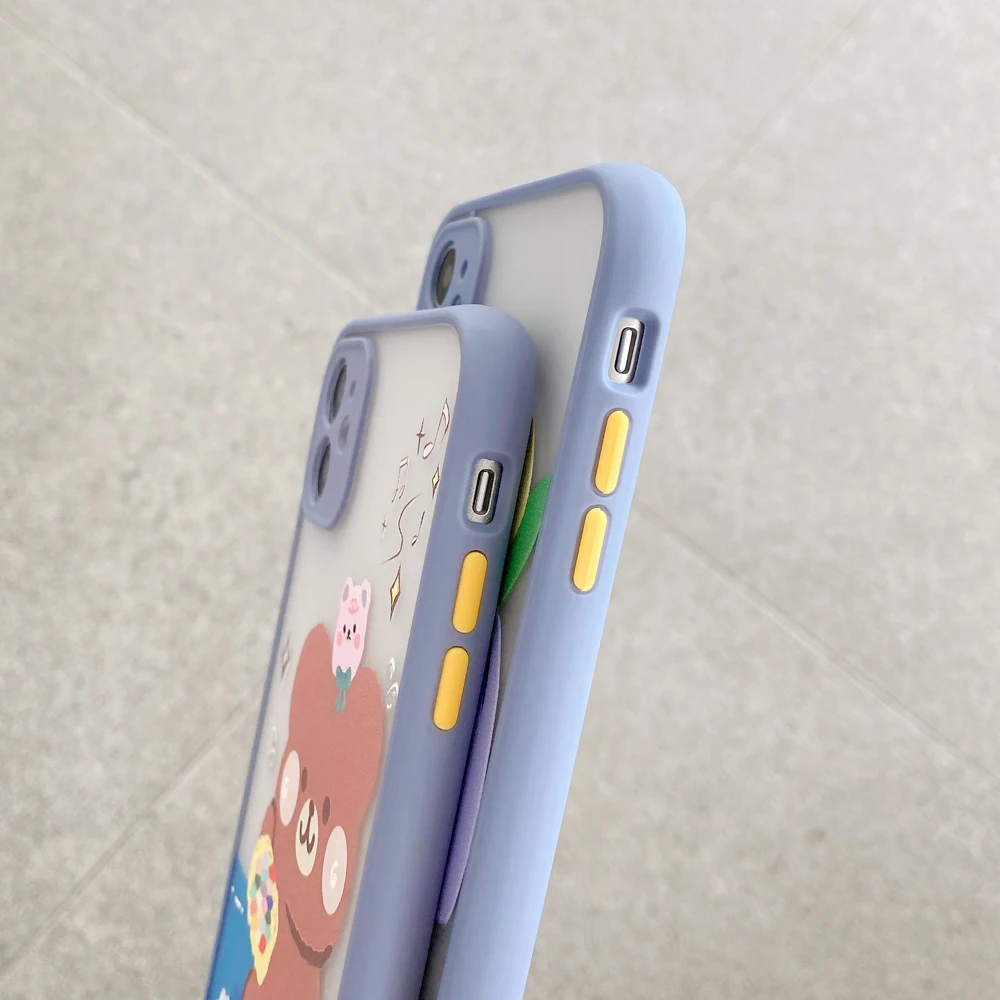 Чехол LOVECOM для телефона iPhone 11 Pro Max XR XS 7 8 Plus X SE 2020 милый мягкий чехол-накладка с