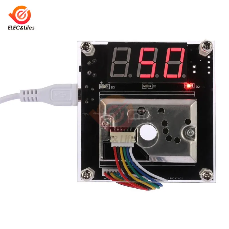 Цифровой USB детектор качества воздуха 5 в постоянного тока|Газоанализаторы| |