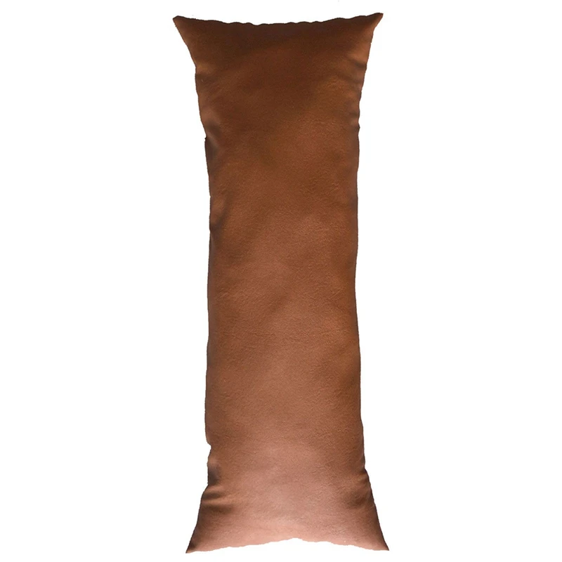 Лучший толстые Искусственная кожа чехол для поясничной подушки светло