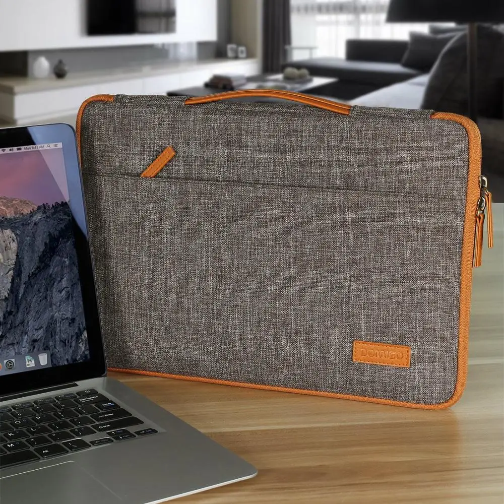 laptop bag fashion waterproof canvas notebook bag case handbag for 10 11 13 14 15 6 inches macbook microsoft surface lenovo hp free global shipping