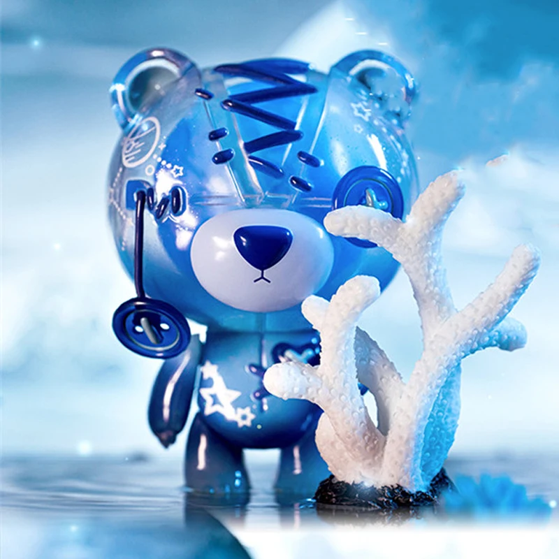 

Tear Bear Emitting Blind Box Hand of Tiny Universe on the Hand to Do Home Car Decoration Cartoon Cute Doll ToysGift Model New