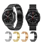 Металлический ремешок для Samsung Galaxy Watch 3 41 45 мм42 46 мм Active 2, браслет из нержавеющей стали для Amazfit Bip GTR Hwawei Gt2, 20 мм 22 мм