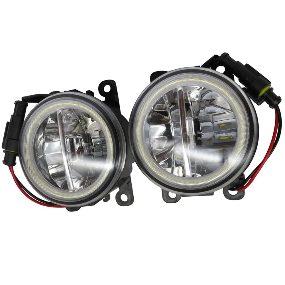 Malcayang светодиодный туман светильник глаза ангела дневного DRL для Защитные чехлы