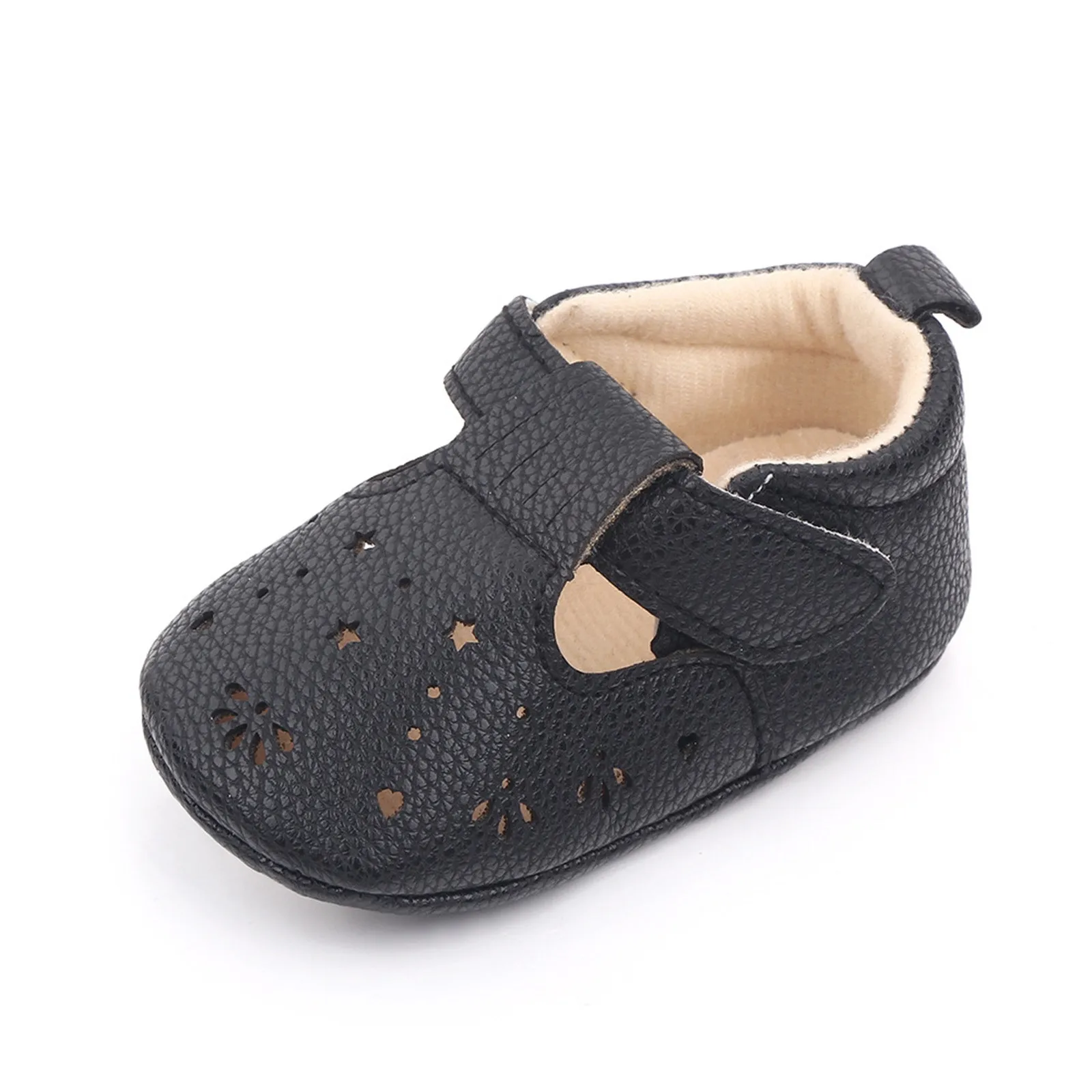 

Infant Toddler Baby Anti-Slip Pierced Crib Shoes Soft Prewalker Fashion Summer Comfort Soft Sole Prewalker Shoes bebek ayakkabi