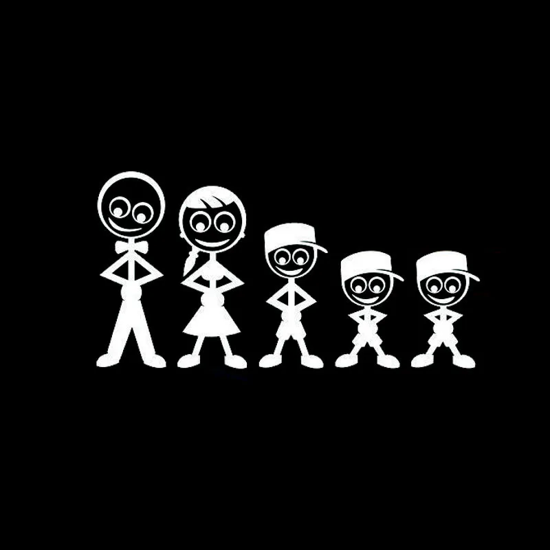 

Vinyl Car stickers Decals Motorcycle Accessories Car-Window Decorative Goods PVC Funny family