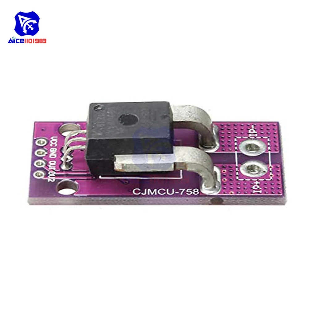 Diymore CJMCU-758 Датчик тока Холла ACS758LCB-050B-PFF-T Линейный Датчик тока модуль для Arduino