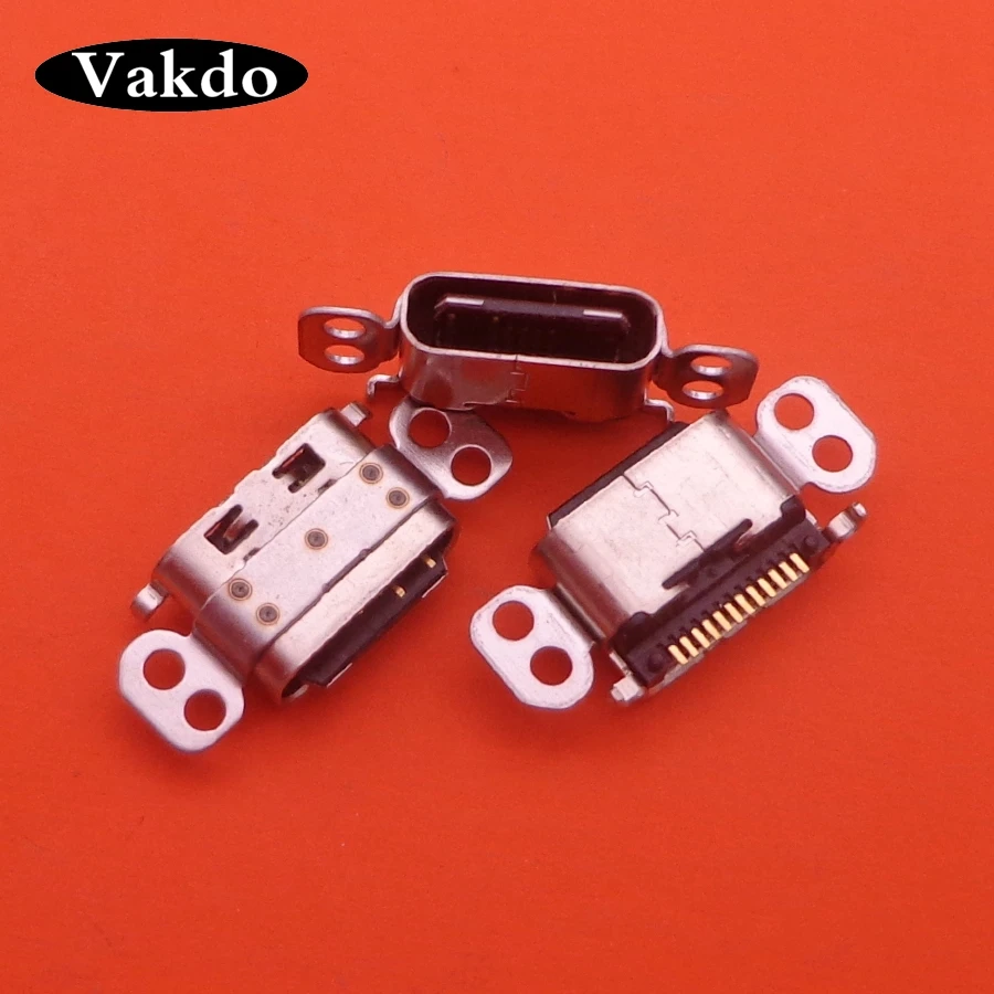 2pcs Type C Micro USB Charger Charging Connector Jack Dock Port Plug For Elephone S8 Repair Parts Replacement
