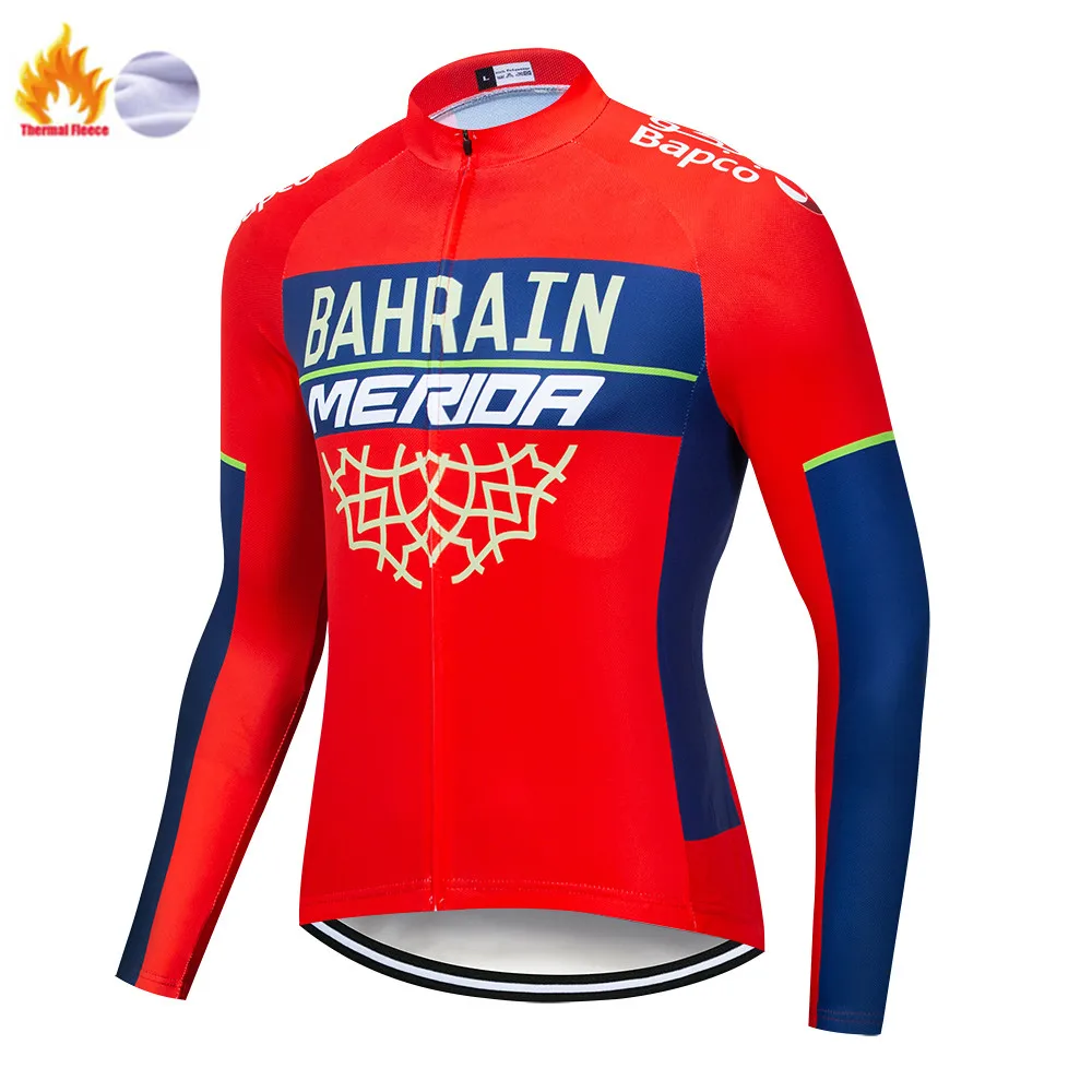 Winter jersey INEOS команда Велоспорт Джерси 9D велосипед брюки набор Ropa Ciclismo мужские зимние термо флис pro трикотаж для велосипедистов Майо Одежда - Цвет: Winter jersey